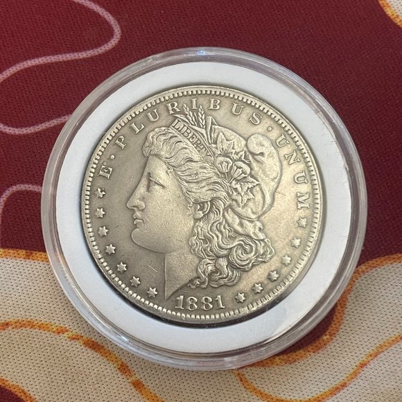 1881 - CC Carson City Morgan Silver Dollar - Picture 1 of 2